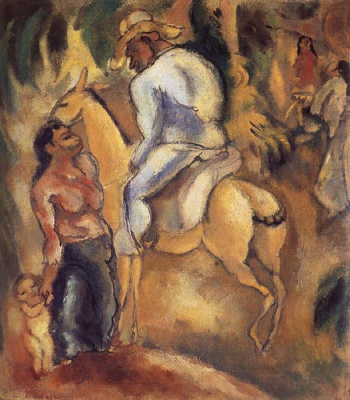 Rider of Cuba, Jules Pascin